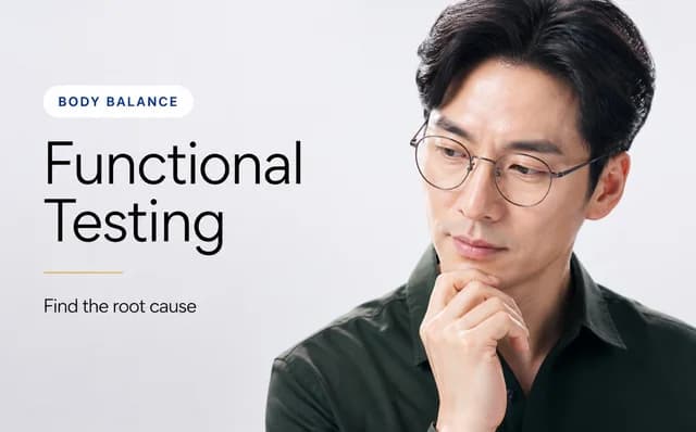 Functional Medicine Testing — Better Body Balance at VOS Dermatology Clinic, Gangnam Seoul