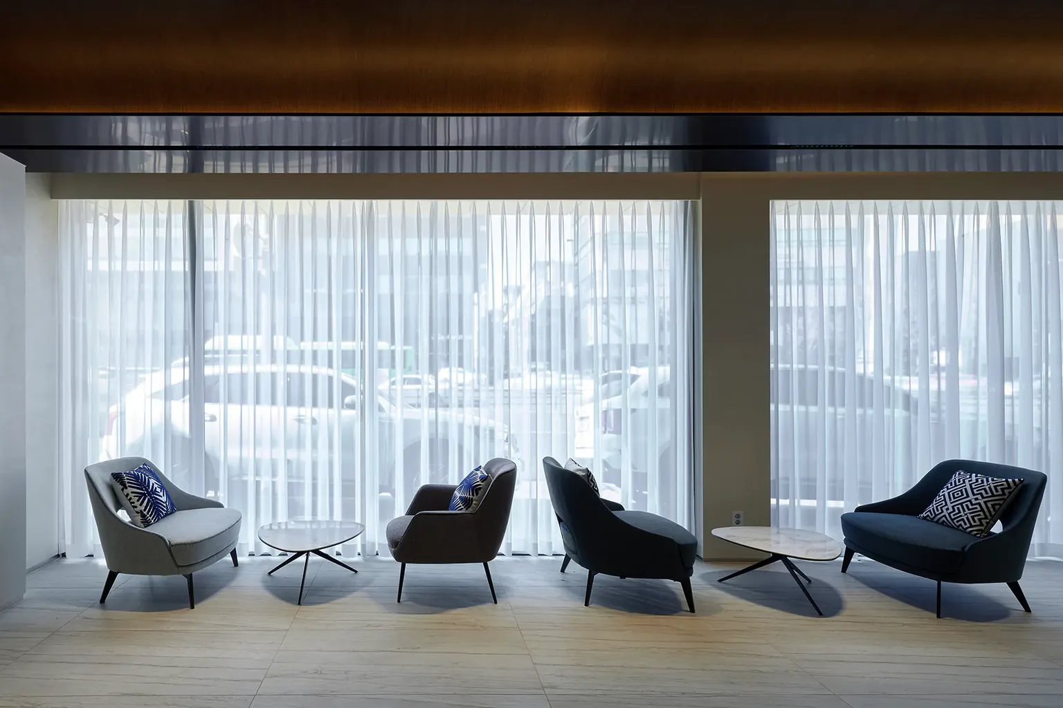 Patient lounge at VOS Dermatology Clinic