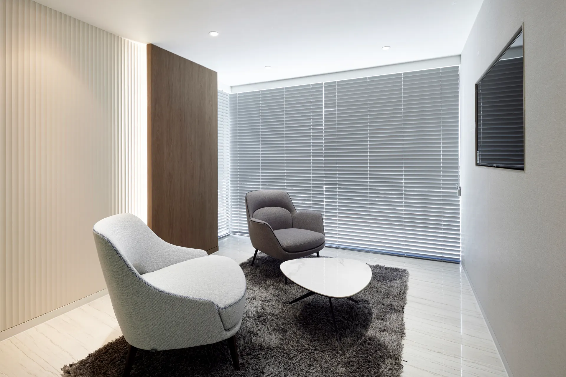 Private consultation room at VOS Dermatology Clinic