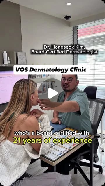 Oxana R. in consultation with Dr. Hongseok Kim at VOS Dermatology, Gangnam