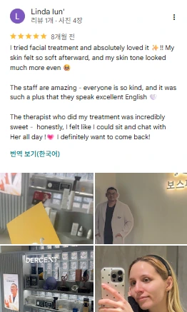 Google review 2 of VOS Dermatology Clinic (screenshot)