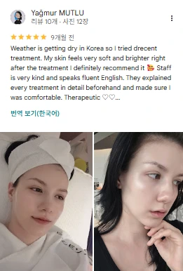 Google review 11 of VOS Dermatology Clinic (screenshot)