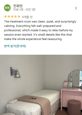 Google review 12 of VOS Dermatology Clinic (screenshot)